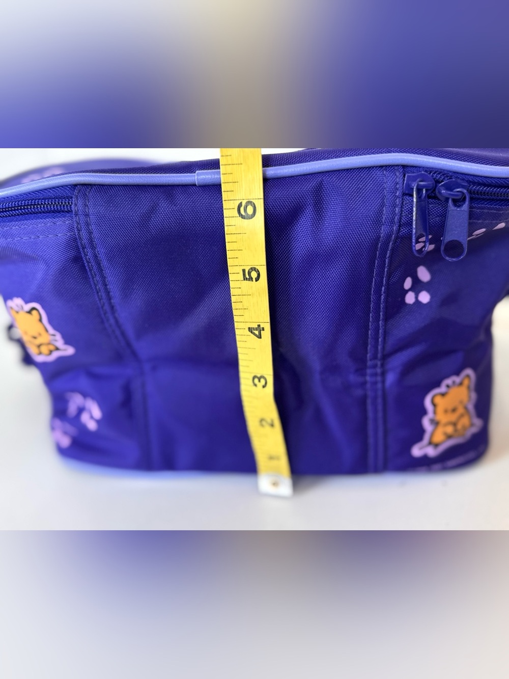 Sanrio Pochacco Purple Insulated Lunch Bag Cooler Crossbody Y2K Kawaii - Picture 12 of 13